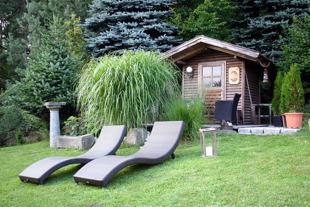 Chalets In Der Forststrasse Miltach Esterno foto